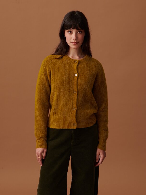 CARDIGAN OTELLO -  Bronze , Ready-to-wear Bensimon
