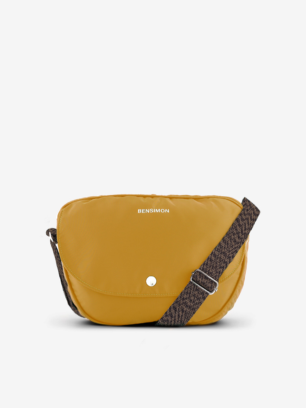 FOLDED HALF MOON -  Camel , Bags & Luggage Bensimon