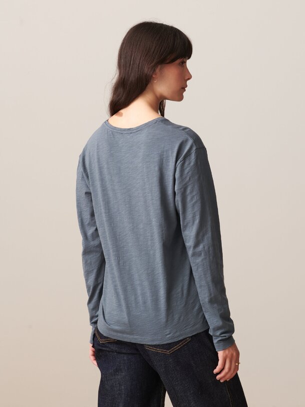 JULY LS T-SHIRT -  Slate , Ready-to-wear Bensimon