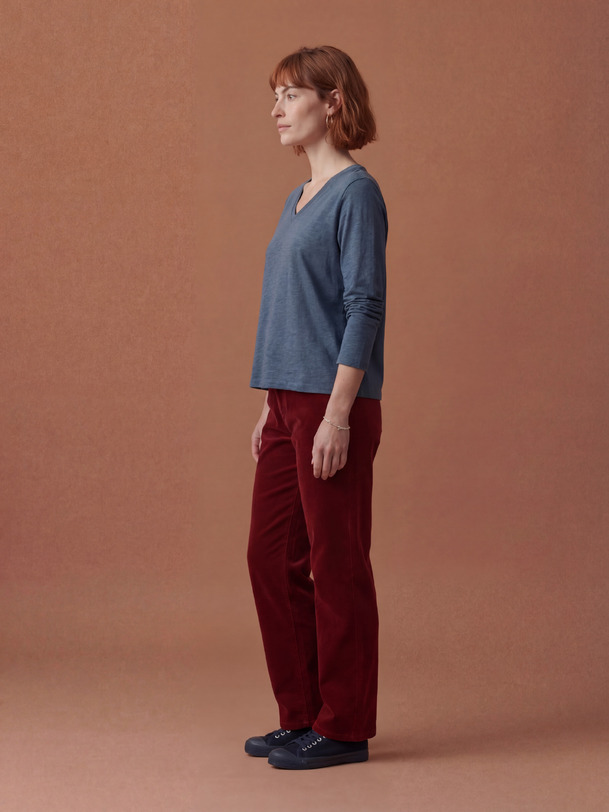 AOUT T-SHIRT -  Slate , Ready-to-wear Bensimon