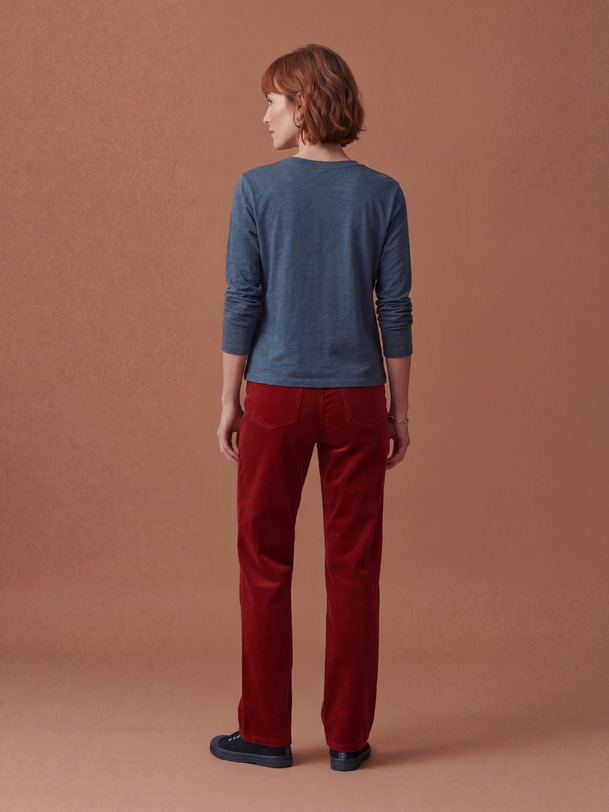 AOUT T-SHIRT -  Slate , Ready-to-wear Bensimon