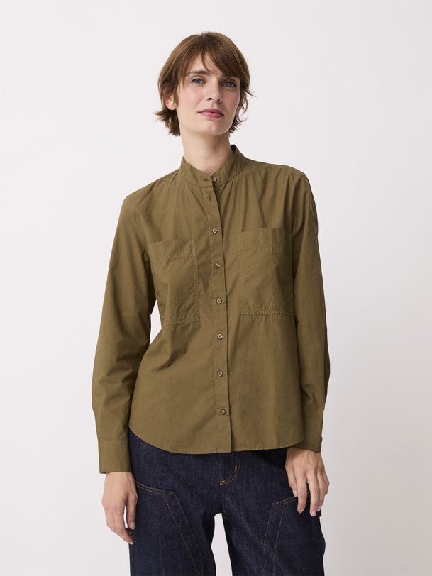 CHEMISE OLEYA -  Dark olive , Ready-to-wear Bensimon