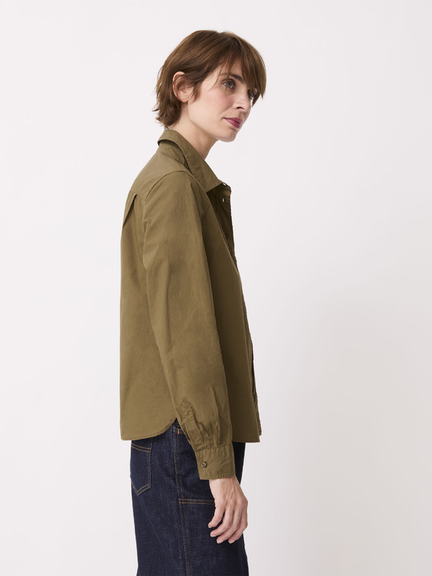 CHEMISE OLGA -  Dark olive , Ready-to-wear Bensimon