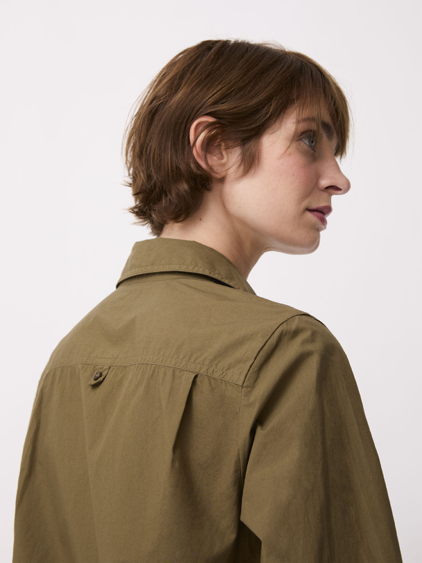 CHEMISE OLGA -  Dark olive , Ready-to-wear Bensimon