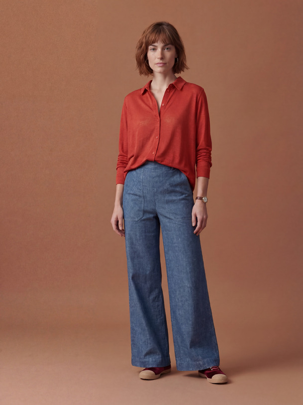 CHEMISE CYLENA -  Pepper , Ready-to-wear Bensimon