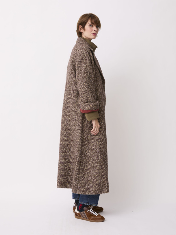 OSENIN COAT -  Chestnut , Ready-to-wear Bensimon