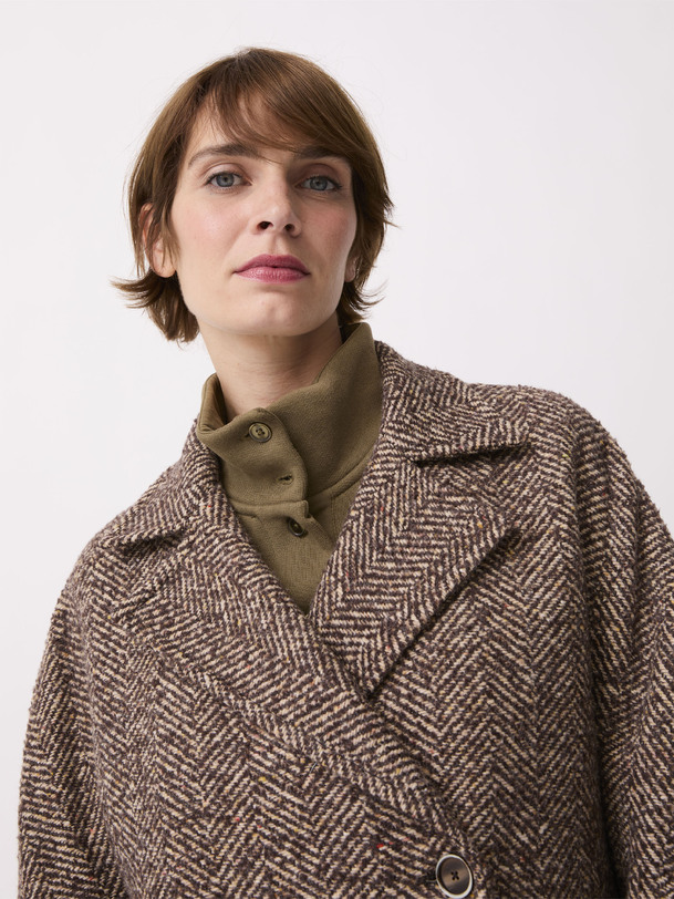 OSENIN COAT -  Chestnut , Ready-to-wear Bensimon