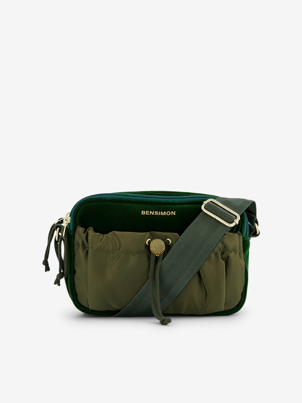 CROSS BODYBAG MADRAS -  Pine green , Bags & Luggage Bensimon