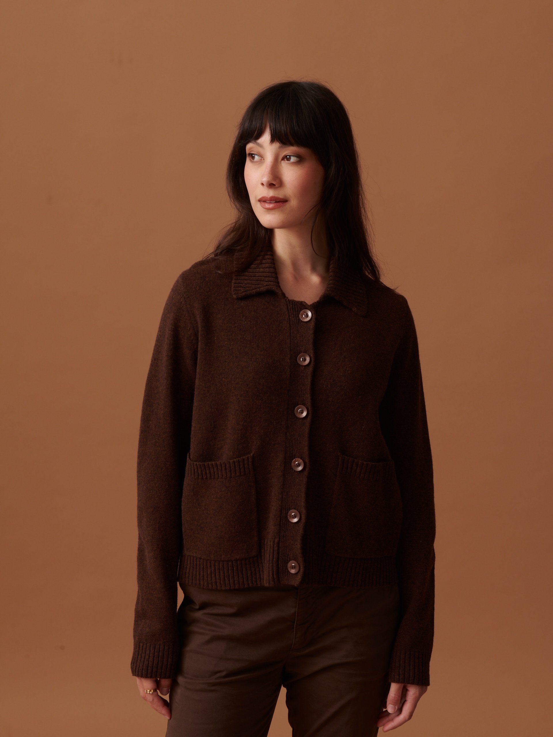ORIA CARDIGAN -  Cocoa , Ready-to-wear Bensimon