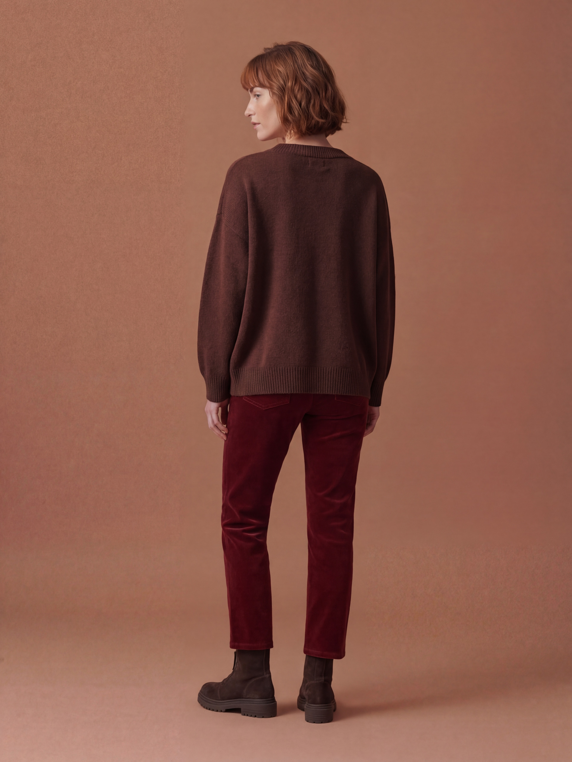 OUDAI SWEATER -  Cocoa , Ready-to-wear Bensimon
