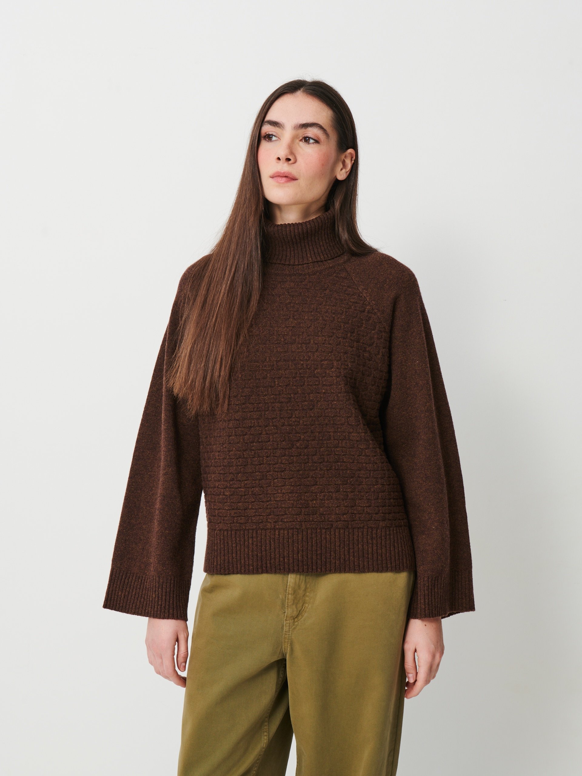 MAGGY SWEATER - Cocoa , Ready-to-wear Bensimon