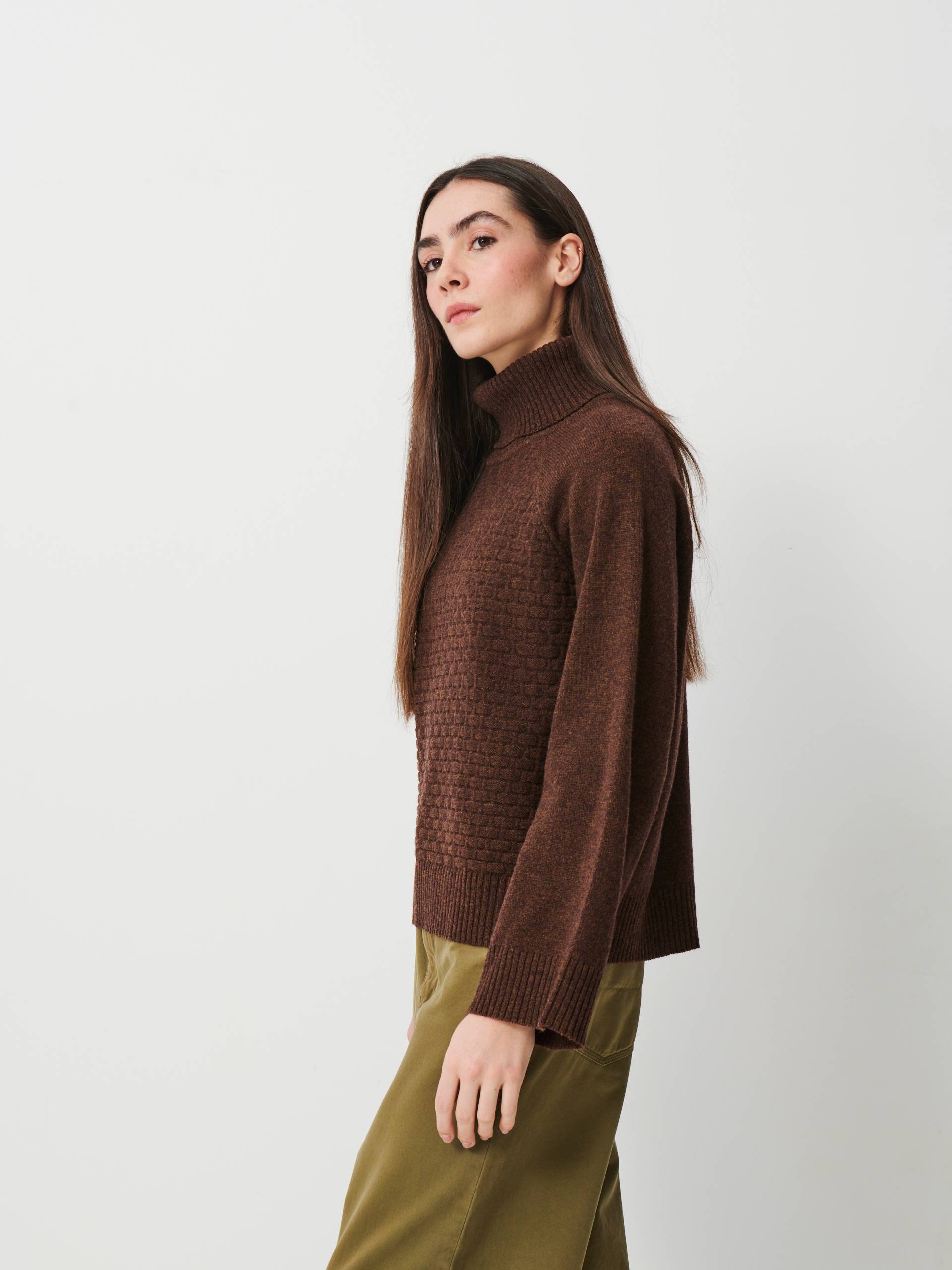MAGGY SWEATER - Cocoa , Ready-to-wear Bensimon