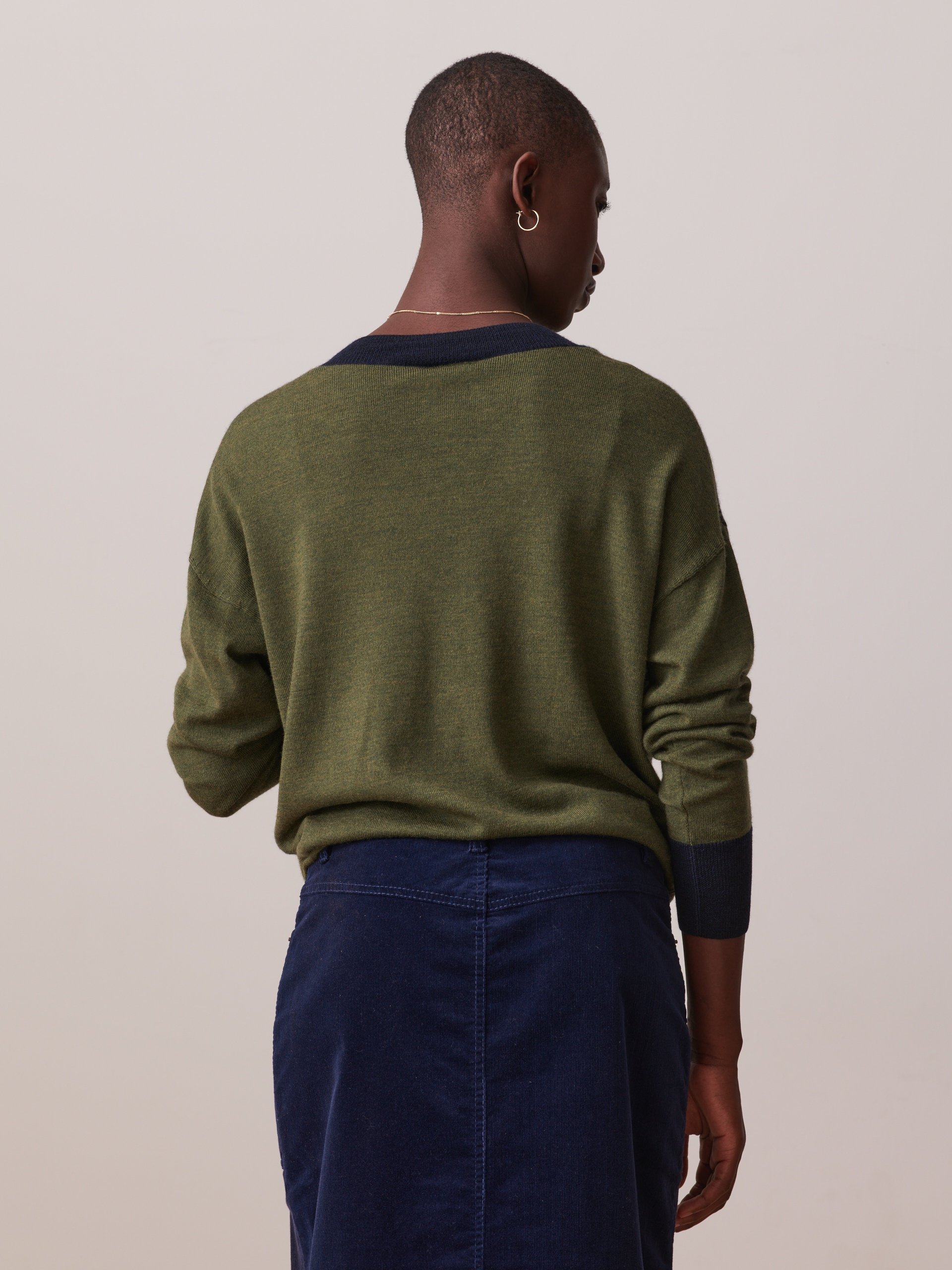 ORSO SWEATER -  Military , Ready-to-wear Bensimon
