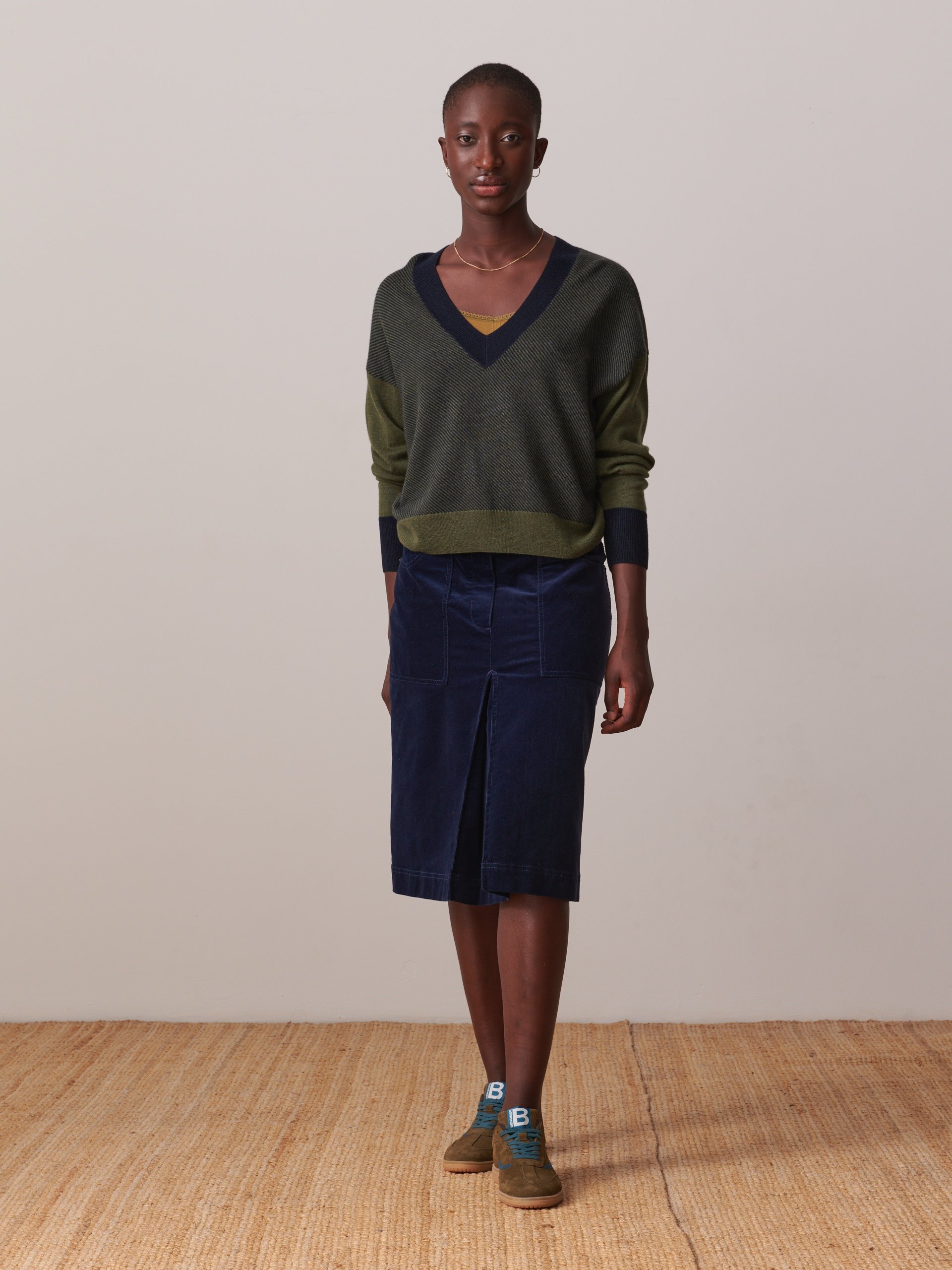 ORSO SWEATER -  Military , Ready-to-wear Bensimon