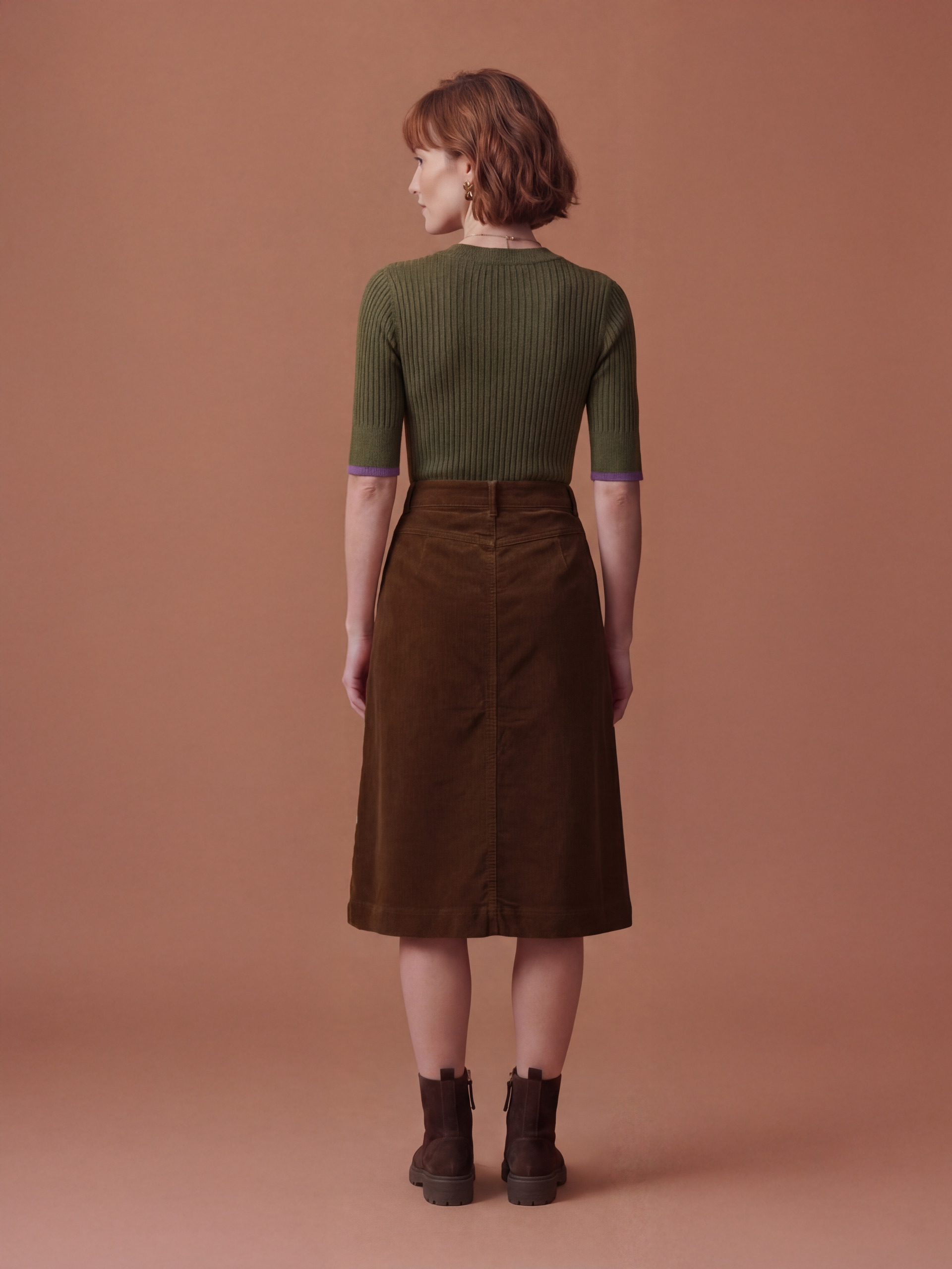 OREN SWEATER -  Military , Ready-to-wear Bensimon