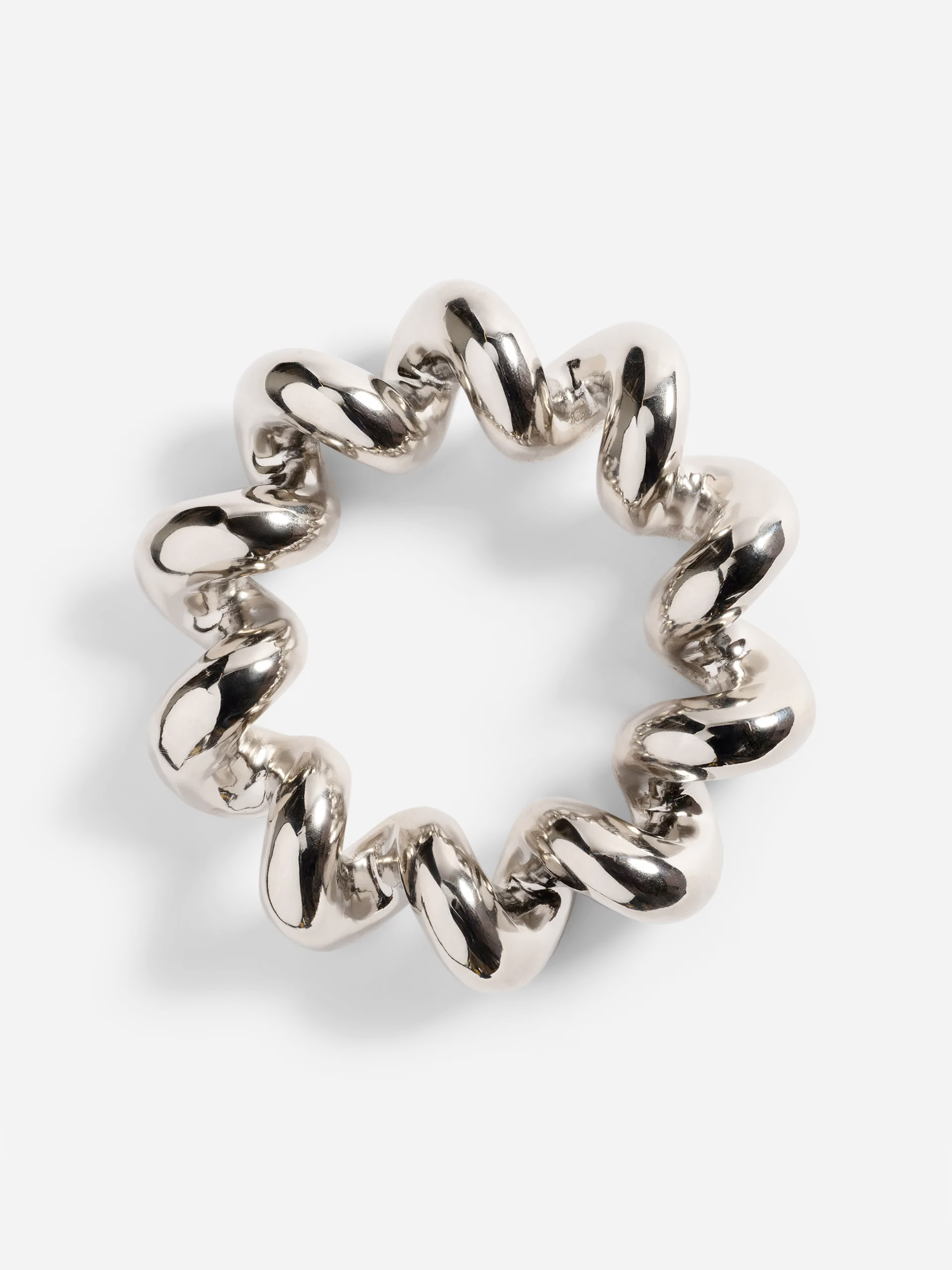 Dessous de plat Twist silver - &KLEVERING - Chrome , Home design Bensimon