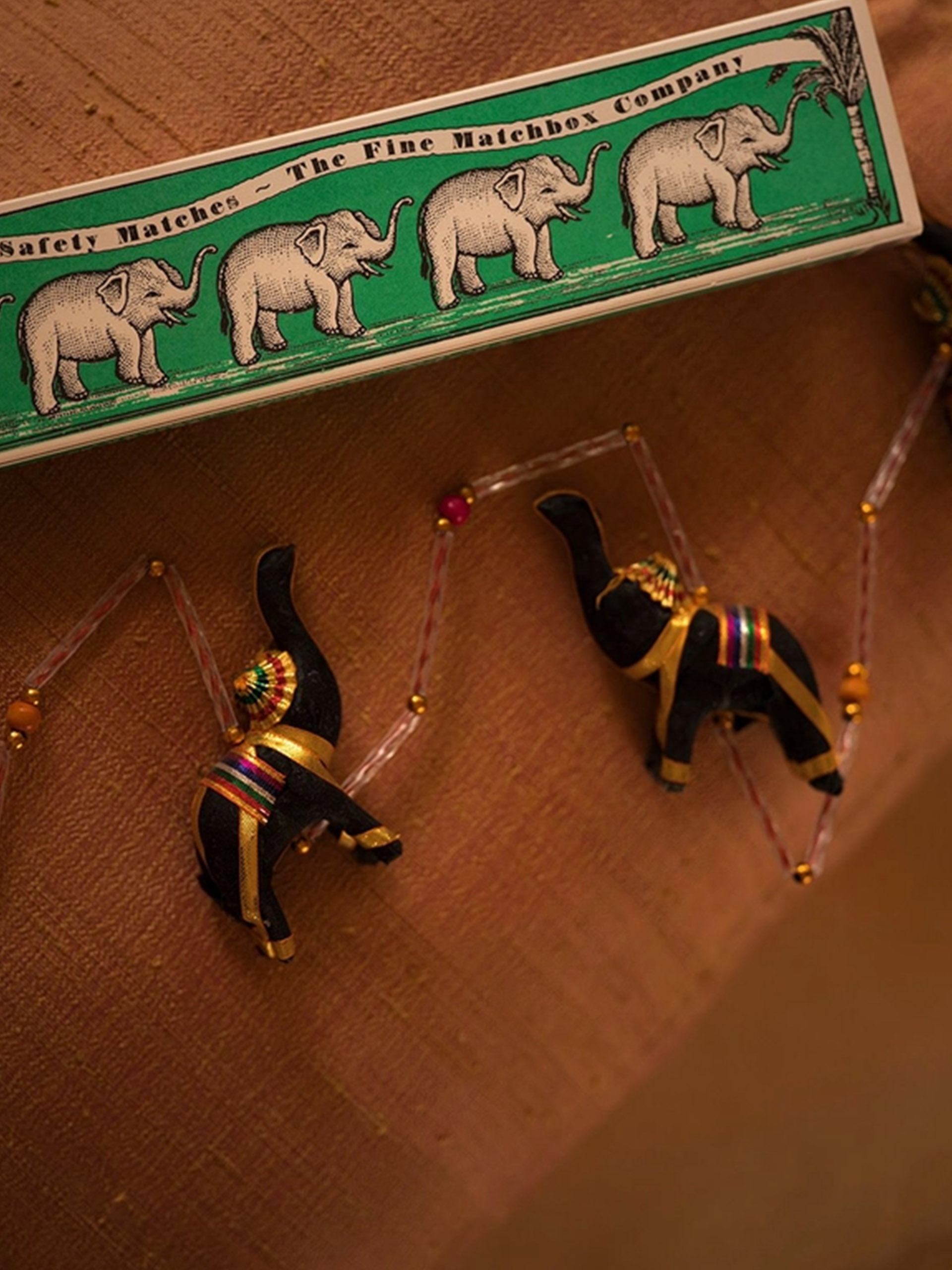 ELEPHANTS LONG MATCHES - Green , Home design Bensimon
