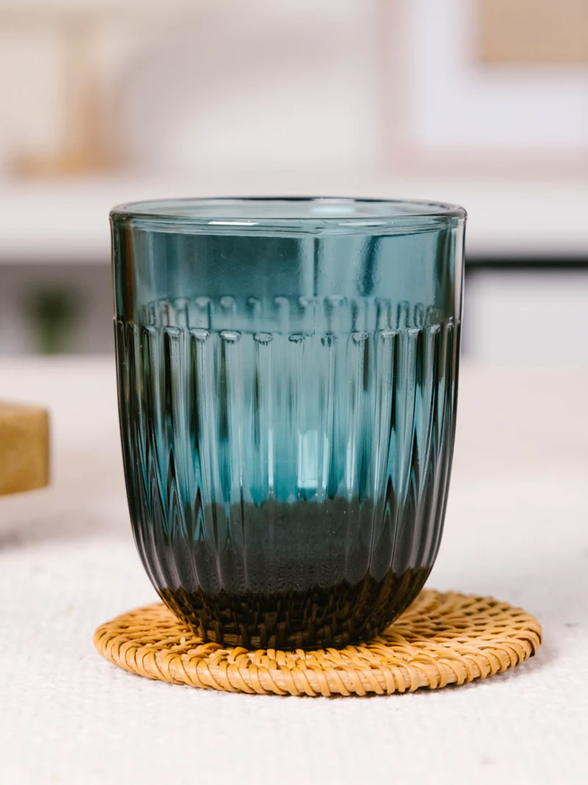 VERRE OUESSANT - LA ROCHERE -  Blue , Home design Bensimon
