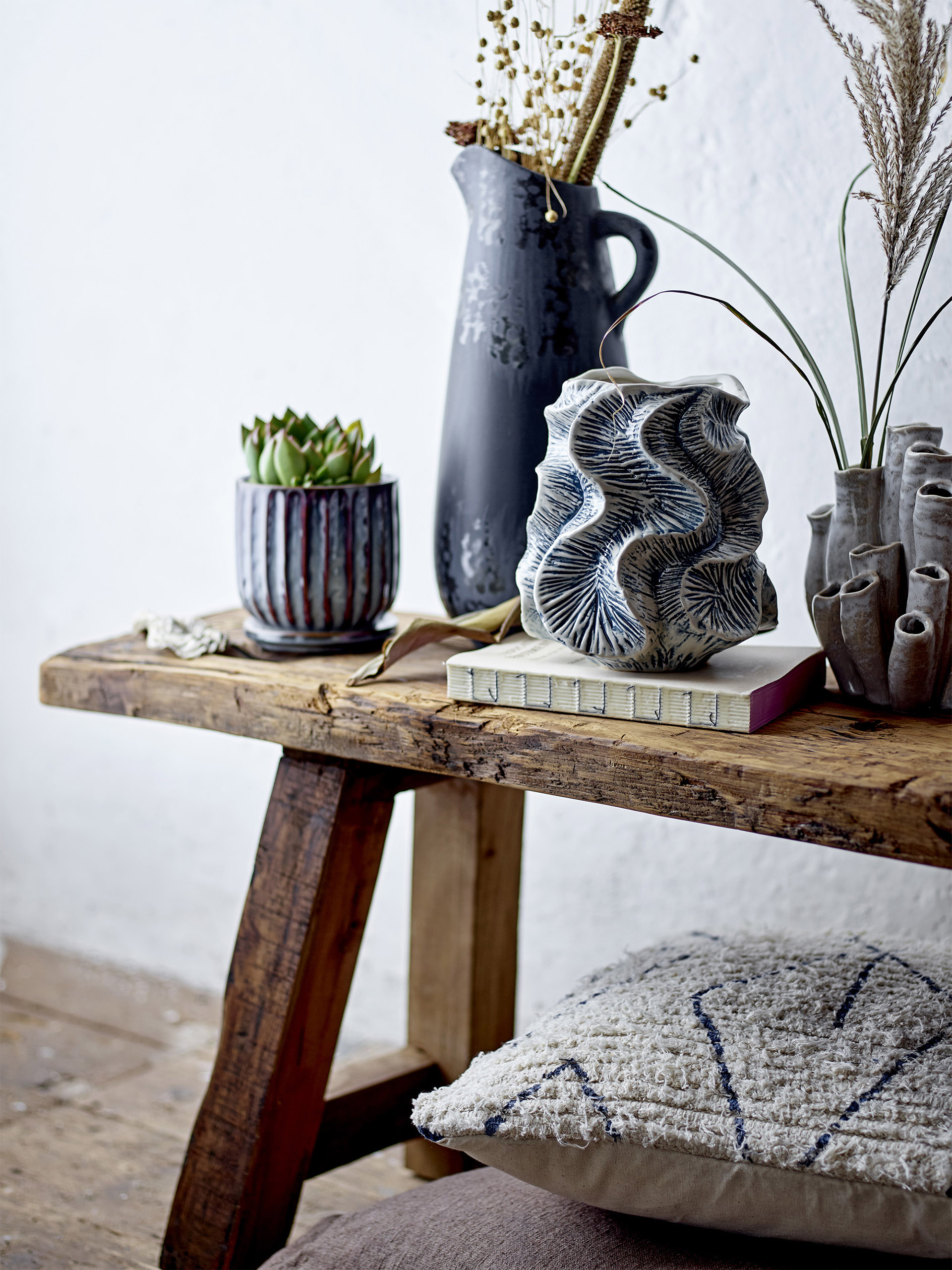 VASE GUXI - BLOOMINGVILLE - Blue , Home design Bensimon