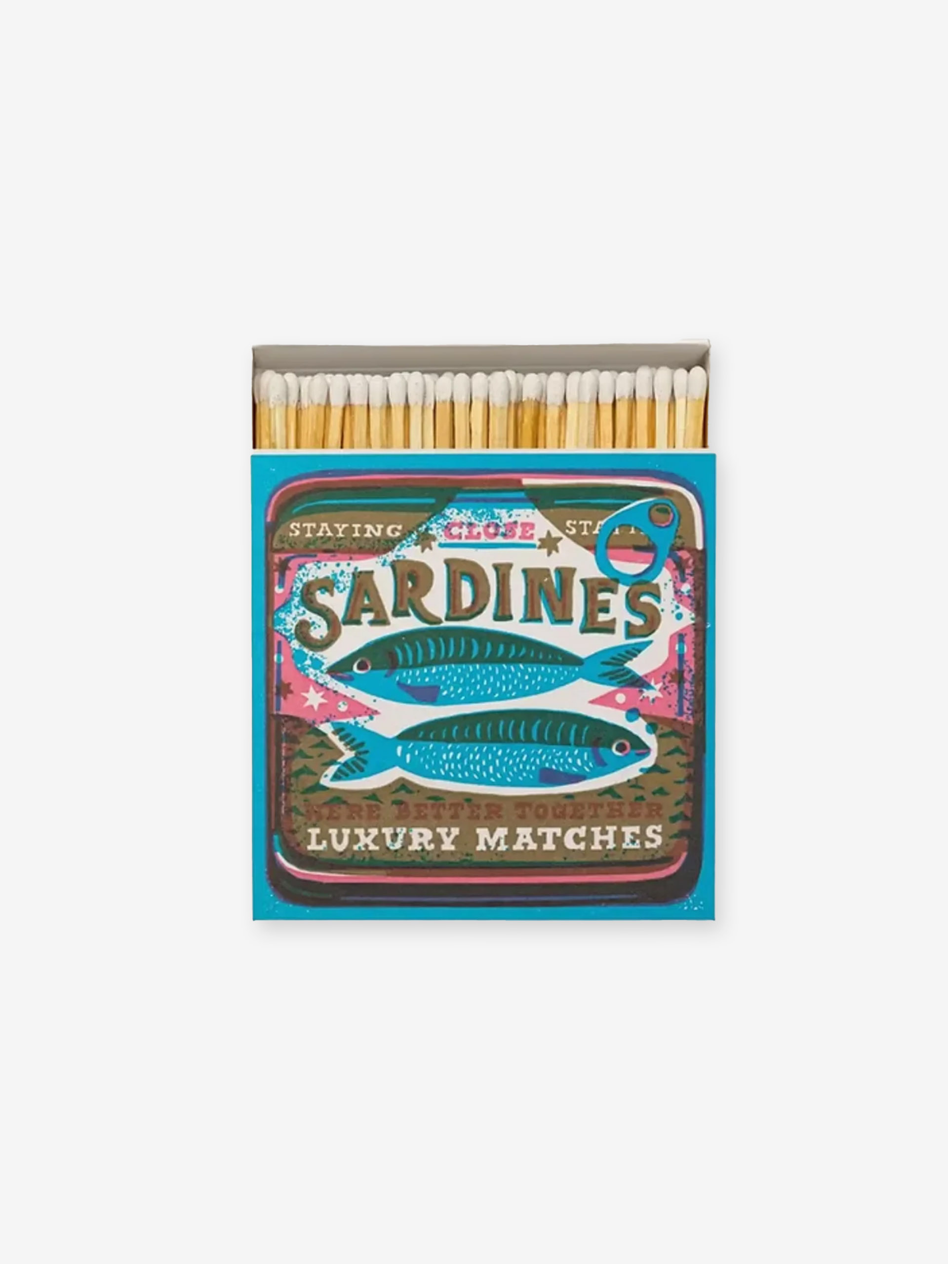SARDINES ALLUMETTES -  Blue , Home design Bensimon