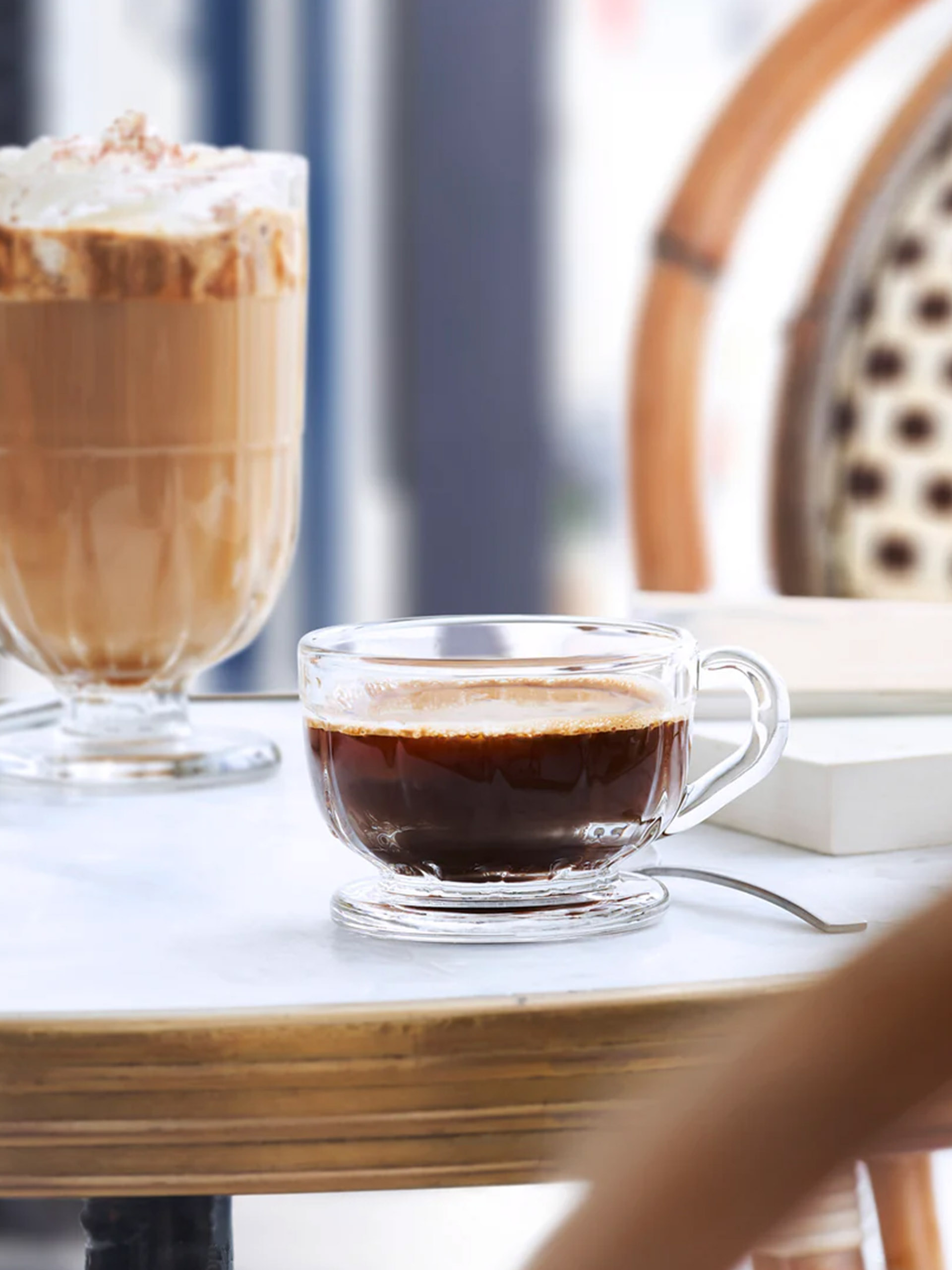 LOT DE 6 TASSES ESPRESSO - LA ROCHERE - Transparent , Home design Bensimon