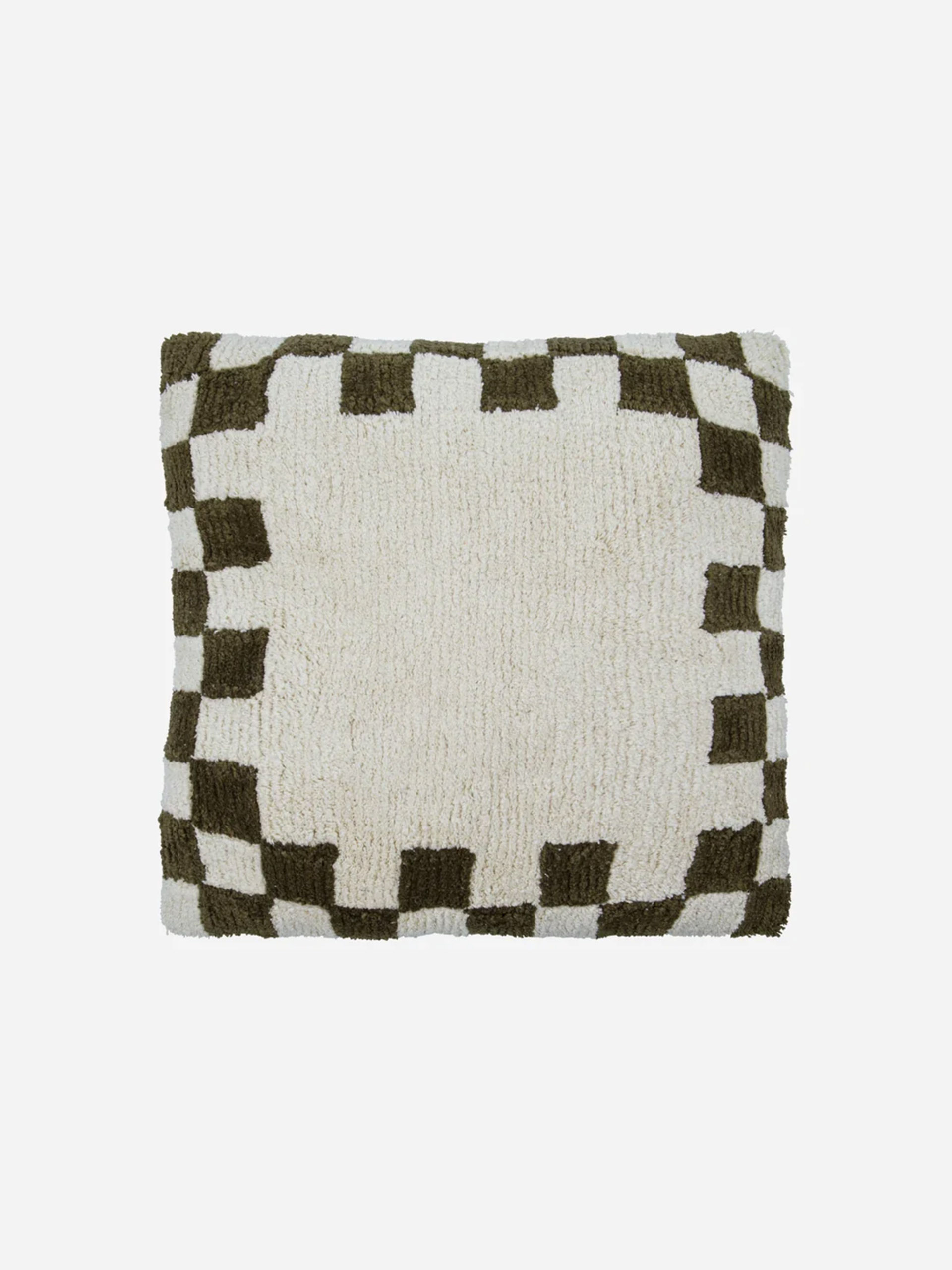 COUSSIN HD CHESS VERT/ECRU & INTERIEUR - HOUSE DOCTOR - Tiles , Home design Bensimon