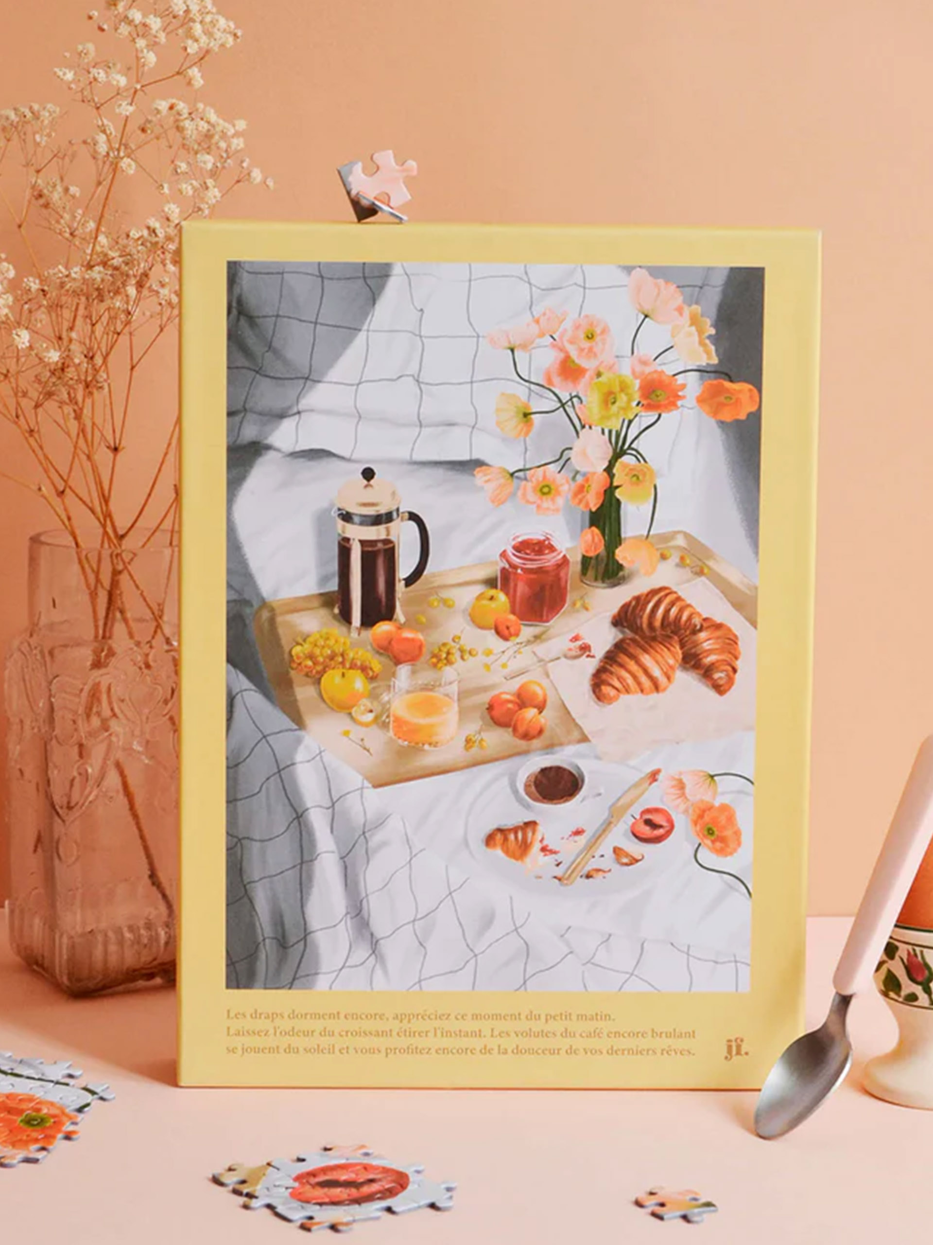 PUZZLE L'OREE DU MATIN 1000 PIECES - JOUR FERIE - Beige , Home design Bensimon