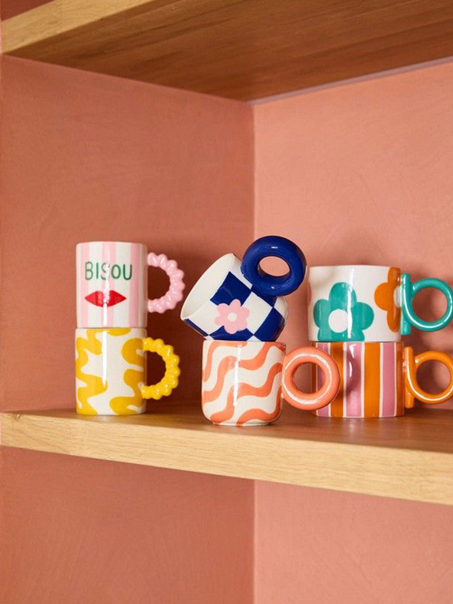 TASSE BAUTISTA FLOWER - QUE RICO - Blue , Home design Bensimon