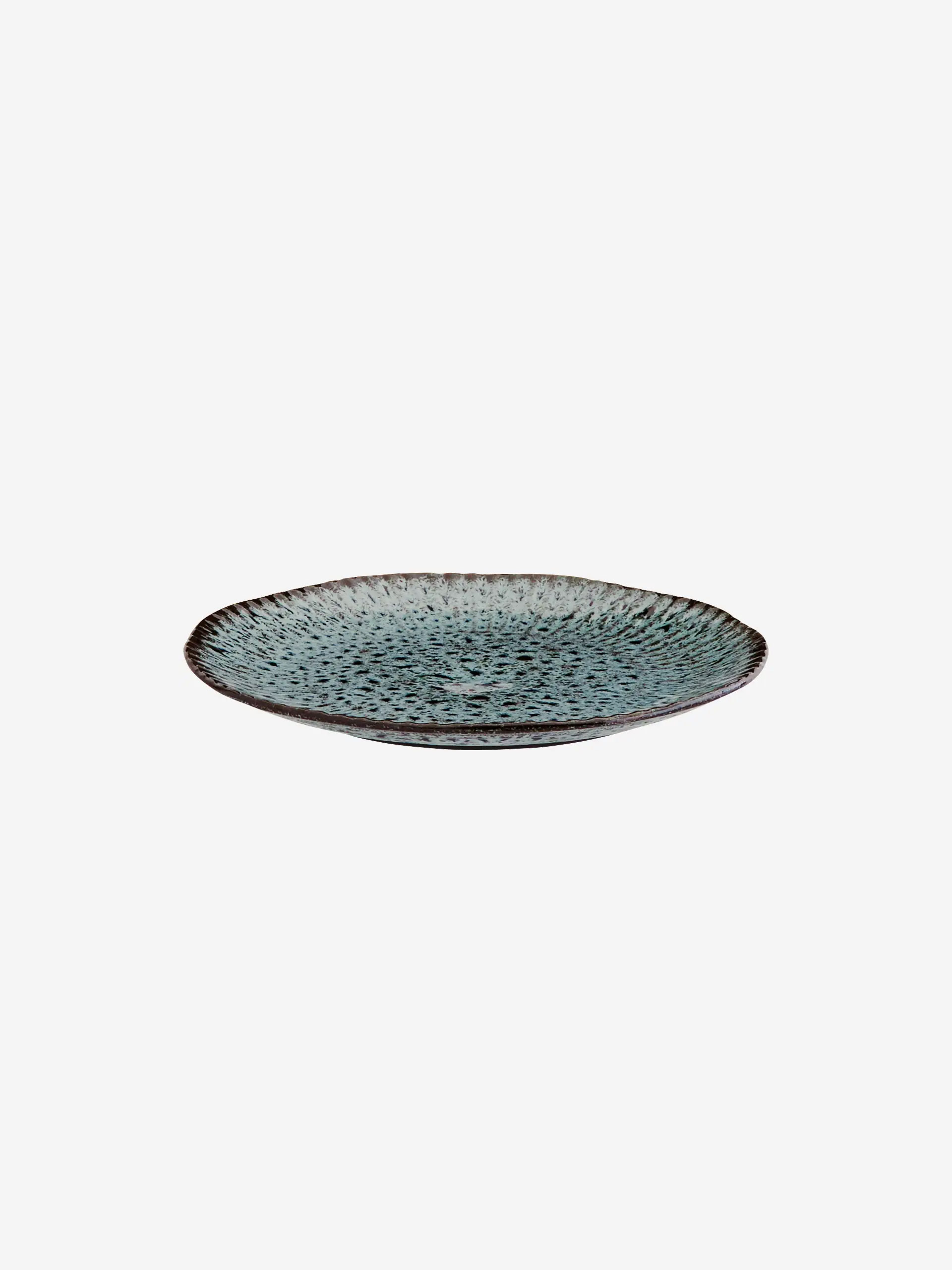 ASSIETTE STONEWARE T.M - MME STOLTZ - Blue , Home design Bensimon