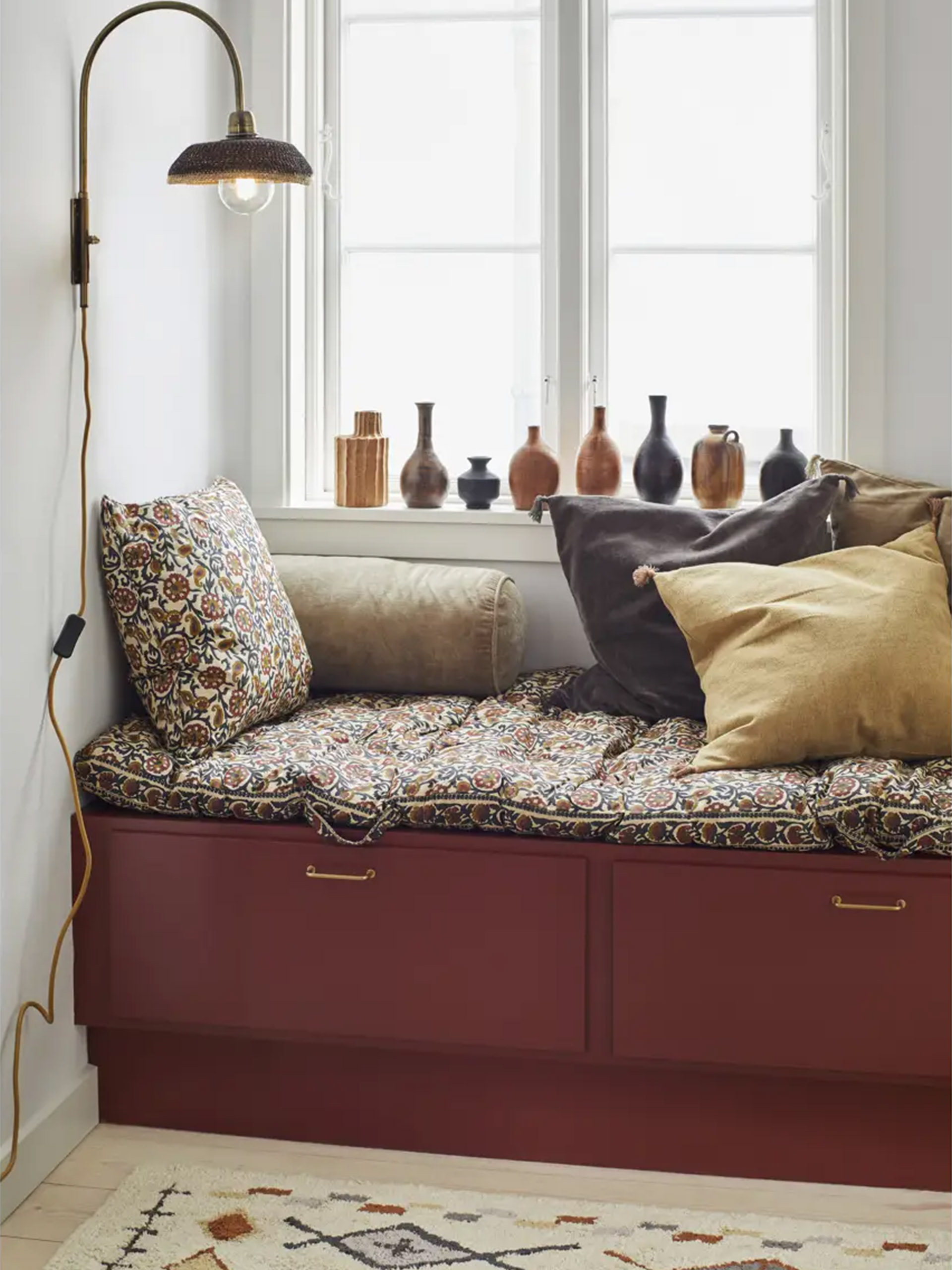 COUSSIN PRINT SABLE 50x50 - MME STOLTZ - Sand , Home design Bensimon