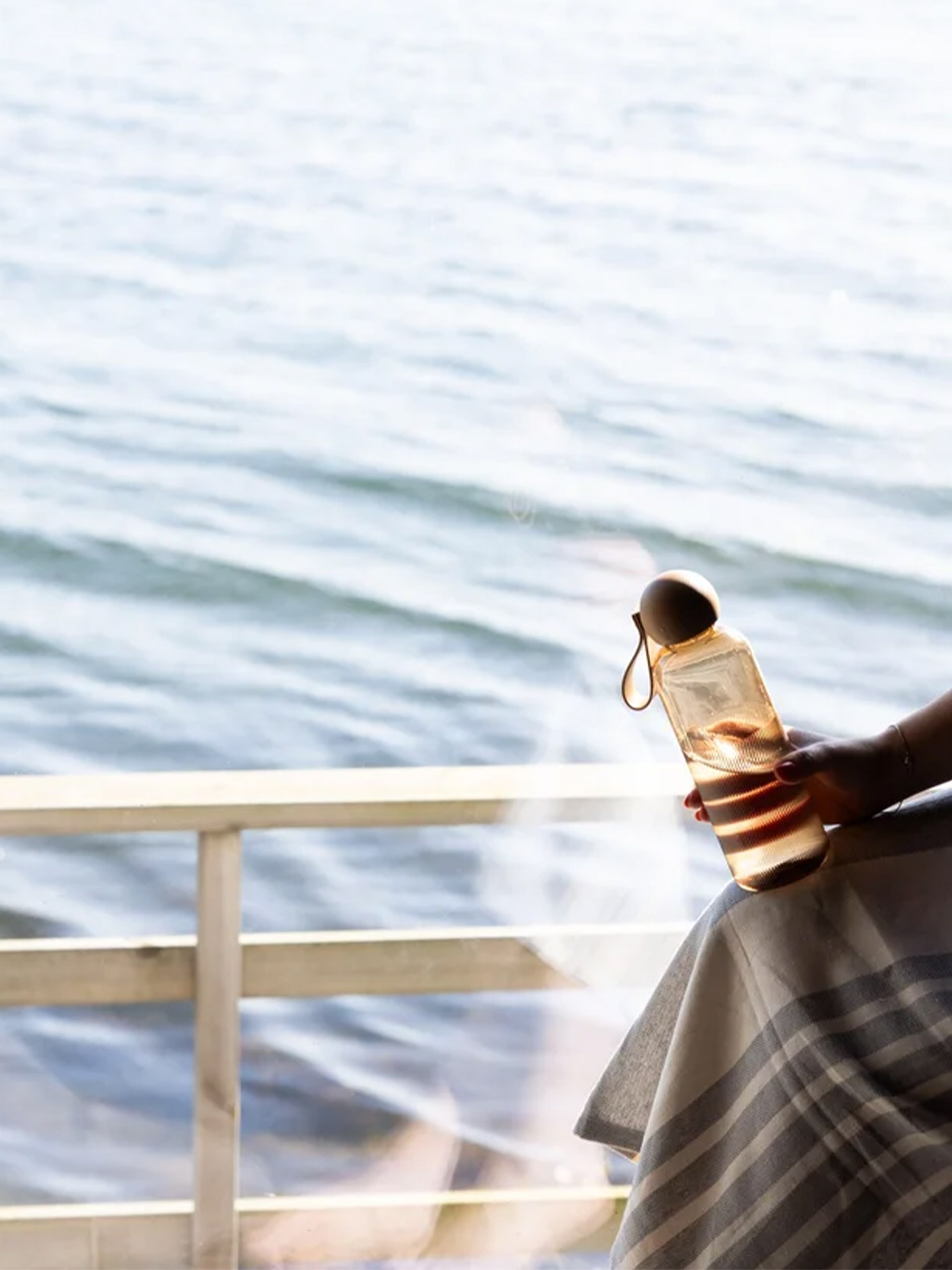 TURE WATER BOTTLE - SAGAFORMS -  Brown , Home design Bensimon