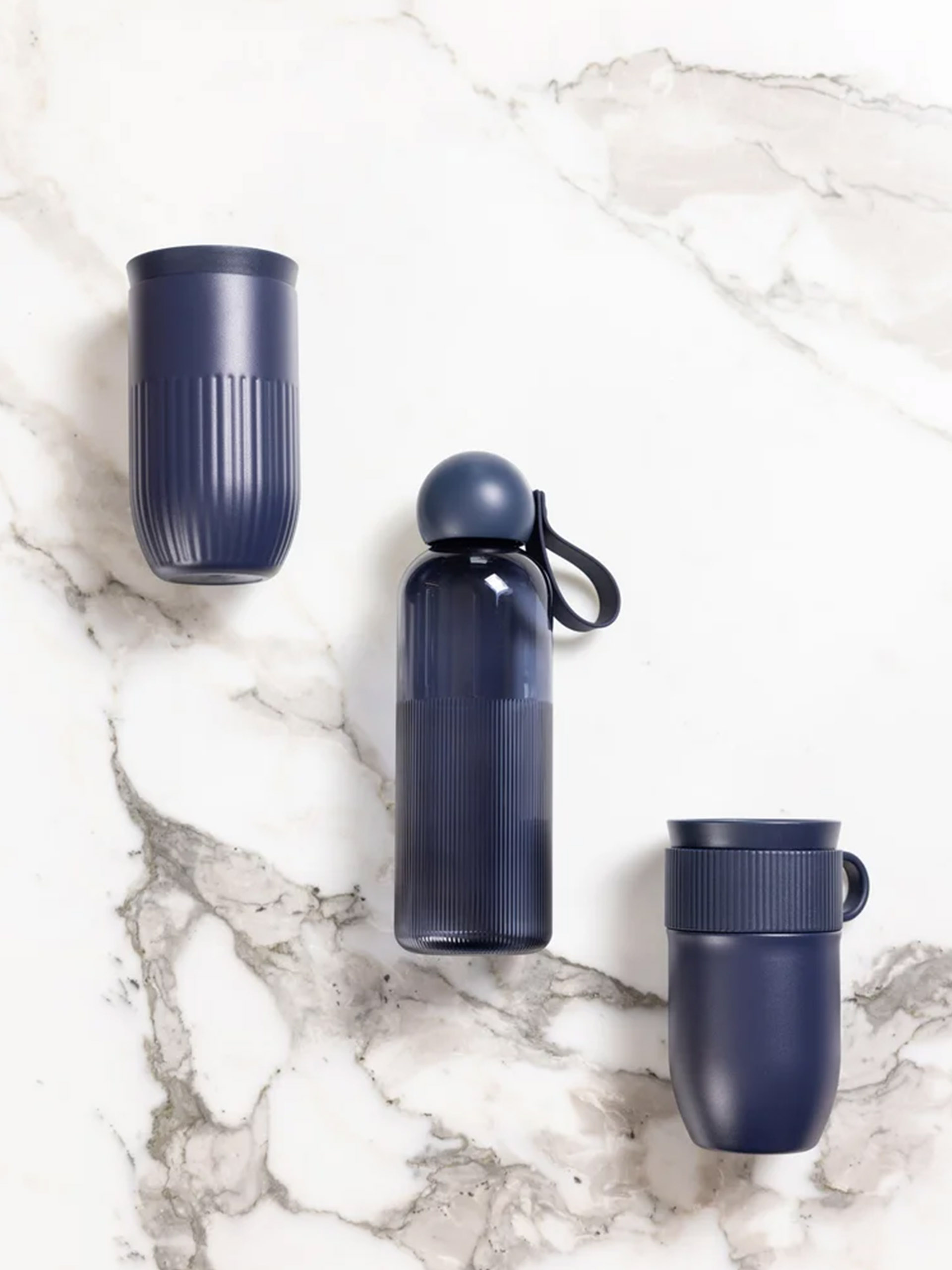 TURE WATER BOTTLE - SAGAFORMS - Blue , Home design Bensimon