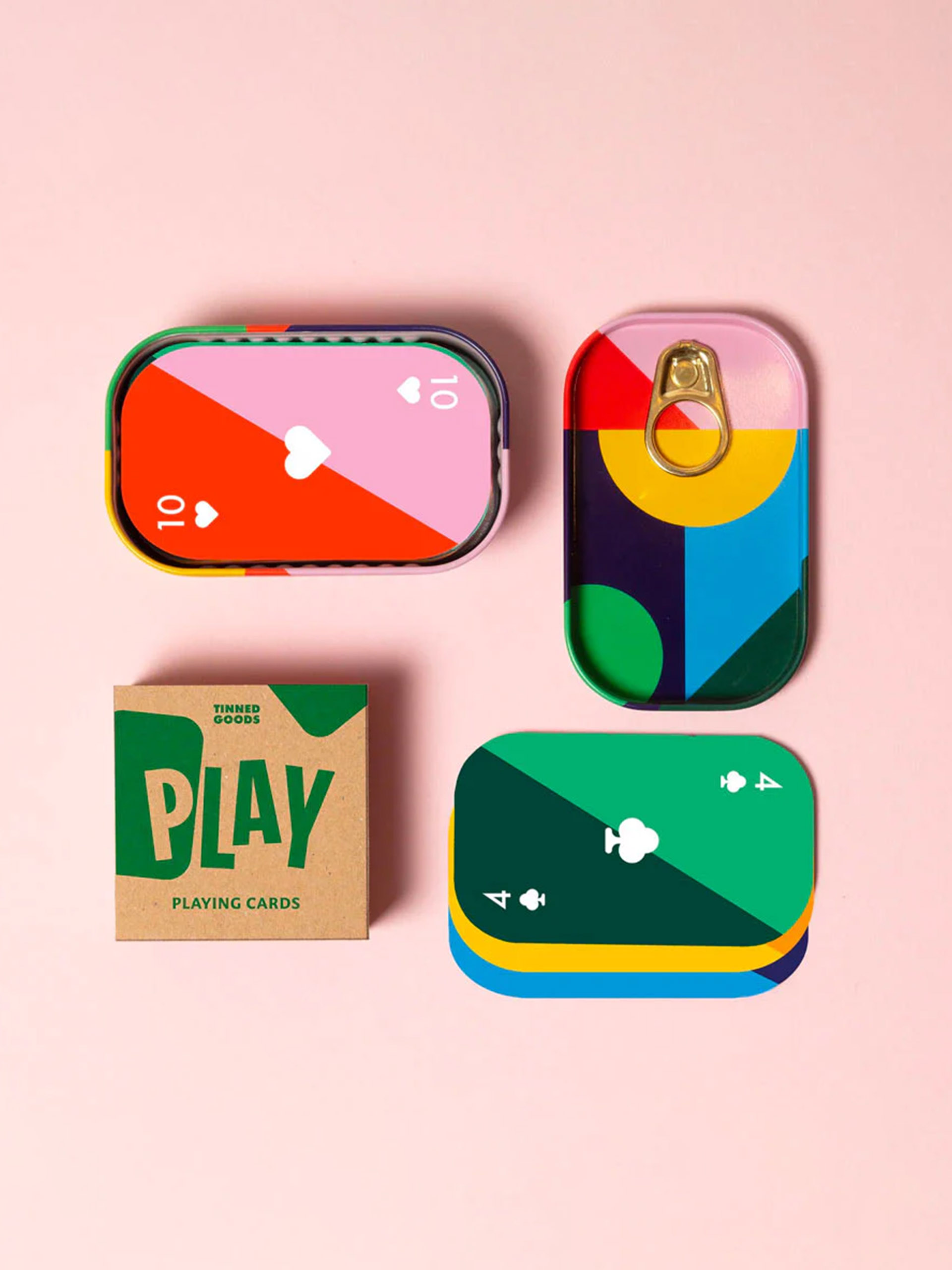 PLAY JEU DE CARTES - BLOCK DESIGN -  Multicolored , Home design Bensimon