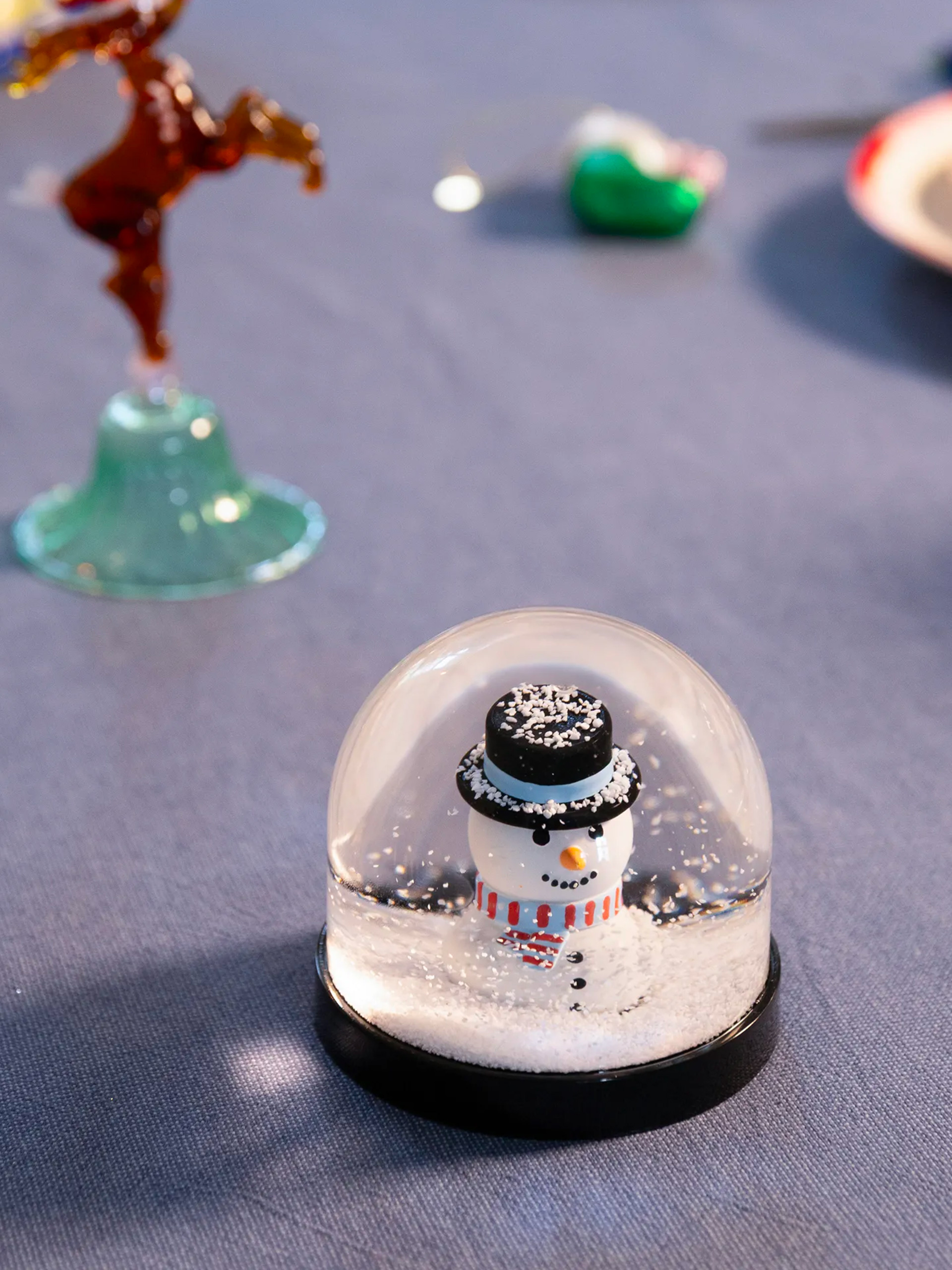 WONDERBALL SNOWMAN - &KLEVERING -  White , Home design Bensimon