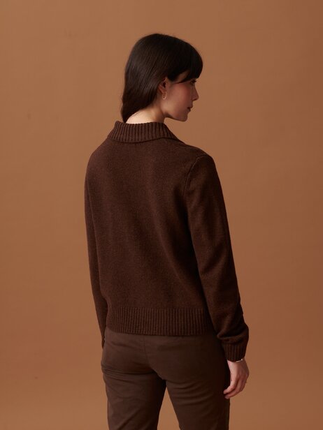 ORIA CARDIGAN -  Cocoa , Ready-to-wear Bensimon