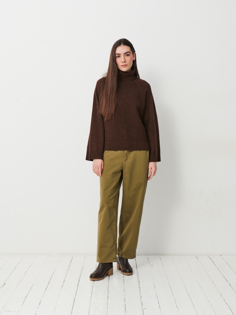 MAGGY SWEATER -  Cocoa , Ready-to-wear Bensimon