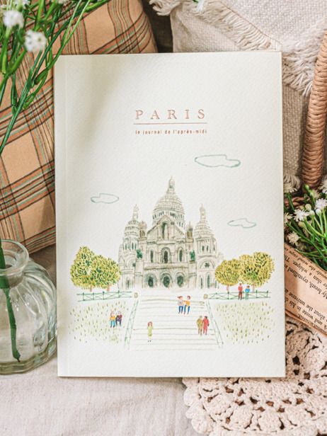 CARNET MONTMARTRE - MARKS EUROPE -  White , Home design Bensimon