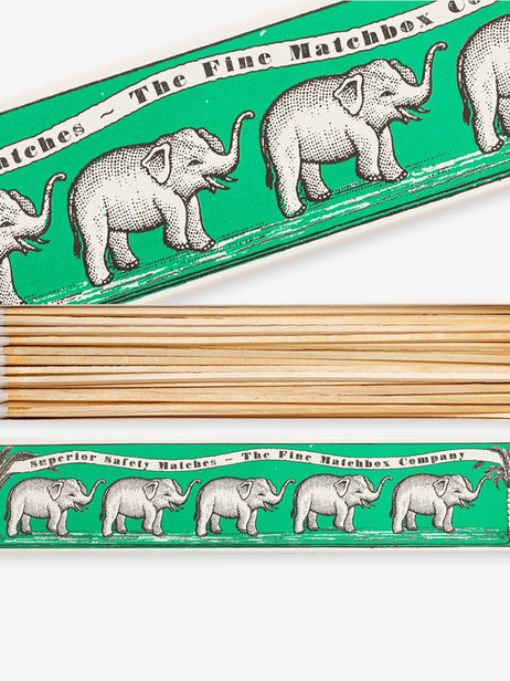 ELEPHANTS LONG MATCHES -  Green , Home design Bensimon