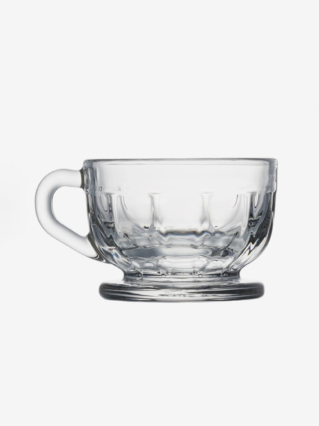 LOT DE 6 TASSES ESPRESSO - LA ROCHERE -  Transparent , Home design Bensimon