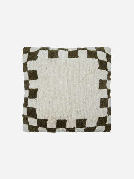 COUSSIN HD CHESS VERT/ECRU & INTERIEUR - HOUSE DOCTOR -  Tiles , Home design Bensimon