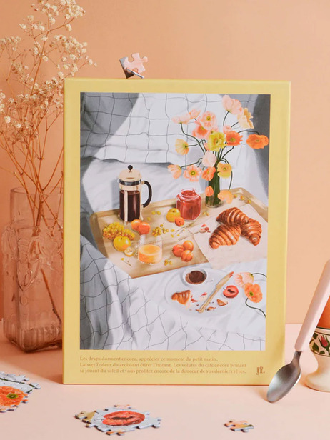 PUZZLE L'OREE DU MATIN 1000 PIECES - JOUR FERIE -  Beige , Home design Bensimon