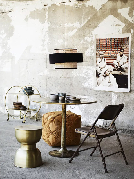 ASSIETTE STONEWARE T.S - MME STOLTZ -  Blue , Home design Bensimon