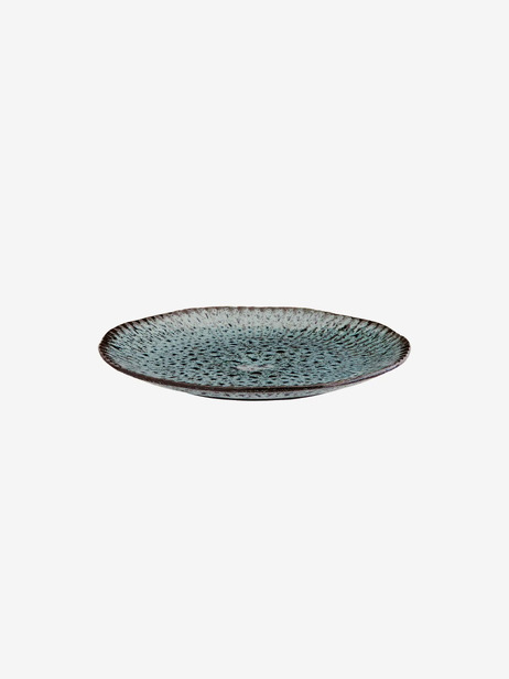 ASSIETTE STONEWARE T.M - MME STOLTZ -  Blue , Home design Bensimon