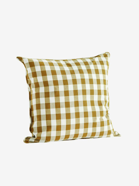 COUSSIN VICHY 50x50 - MME STOLTZ -  Mustard , Home design Bensimon