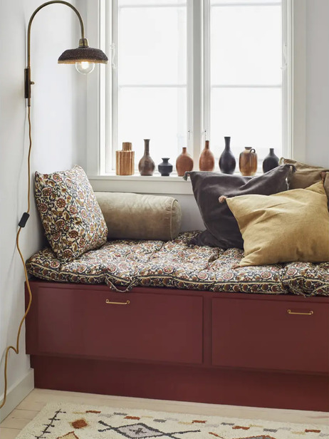 COUSSIN PRINT SABLE 50x50 - MME STOLTZ -  Sand , Home design Bensimon