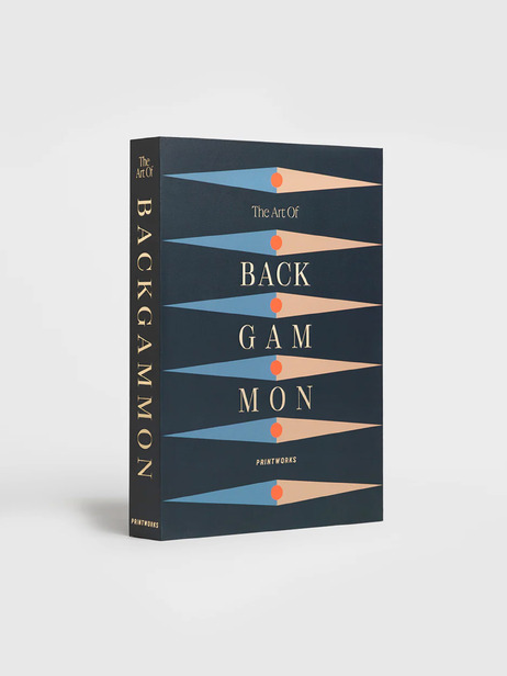 ART OF BACKGAMMON - PRINTWORK -  Orange , Home design Bensimon