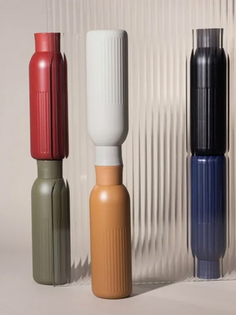 TEKLA THERMAL BOTTLE PUSH - SAGAFORMS -  Caramel , Home design Bensimon