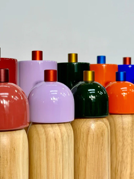 Salt & Pepper Grinder | Green & Gold T.M - THE ECLECTIC LIFESTYLE -  Green , Home design Bensimon