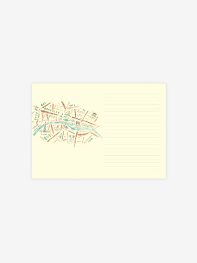 CARNET TOUR EIFFEIL - MARKS EUROPE -  White , Home design Bensimon