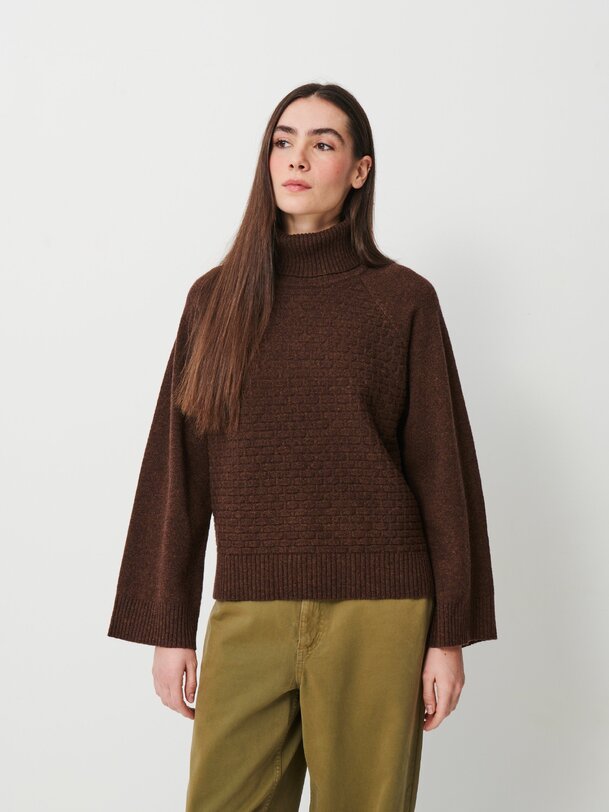 MAGGY SWEATER - Cocoa , Ready-to-wear Bensimon